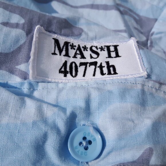 MASH 4077 Scrubs Costume 3 pieces - Picture 2 of 9